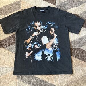 Drake & J Cole black tour tee